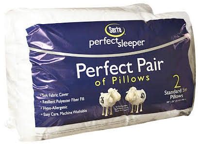 Receive a FREE Serta pillow pack!