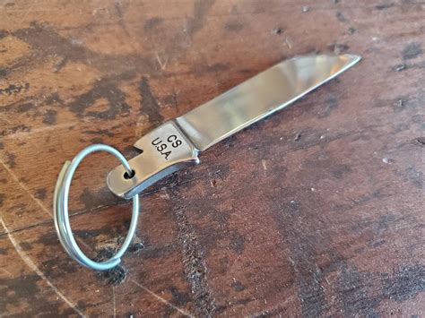 USA Knife Blade Keychain - Red Hill Cutlery