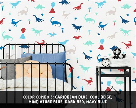 Dinosaur Wall Decals Dinosaur Wall Decor Dinosaur Art Wall - Etsy