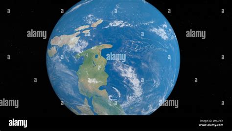 Earth planet with ancient supercontinent Pannotia Stock Photo - Alamy