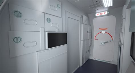 Boeing 737-600 with Interior Generic 3D Model $469 - .3ds .c4d .fbx .ma ...