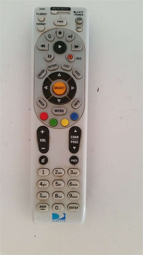 Directv Standard Remote Control