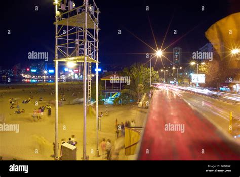 Chowpatty beach Marine drive Stock Photo - Alamy