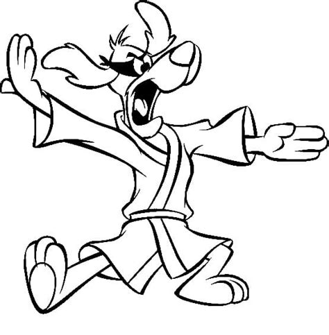 Print Hong Kong Phooey Coloring Page - Free Printable Coloring Pages for Kids