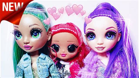 Rainbow High doll hair dye video tutorial - YouTube