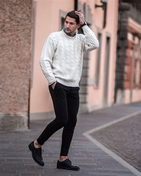 5 Sweater Outfits For Men. How To Look Good In Sweaters - LIFESTYLE BY PS