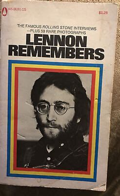 John Lennon Remembers Rolling Stone interviews Popular $1.25 '71 original 1st VG | eBay