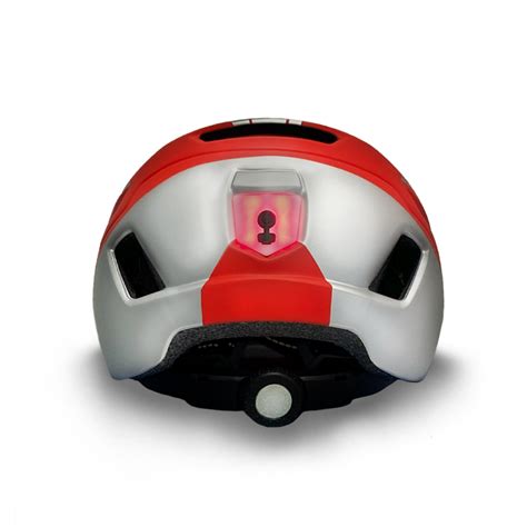 Bike Helmet red silver With Accessories – Best outdoor products