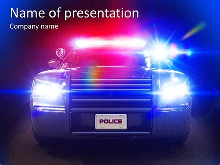 Police Powerpoint Templates