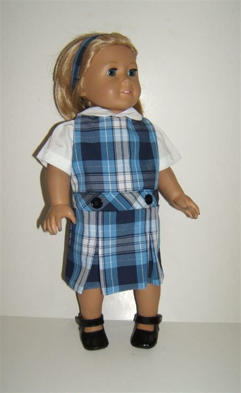 American Girl Doll School Uniform Plaid 76 by SimoneFranklin