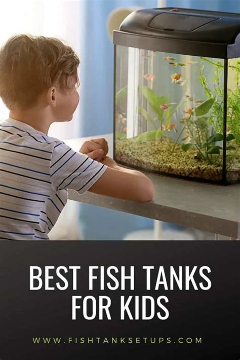 Best Fish Tanks for Kids and the Benefits of Aquariums for Children