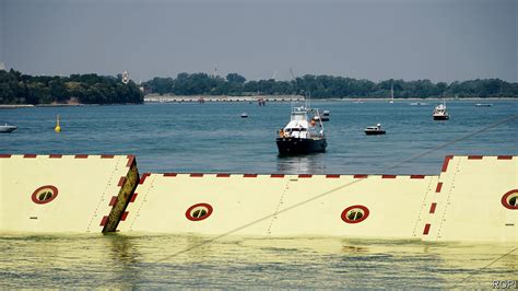 Venice tests its mighty flood defences