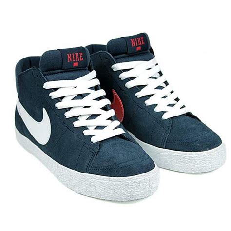 Nike SB Blazer Mid Lr Navy/White | Natterjacks