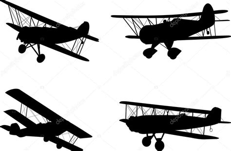 Vintage airplanes Stock Vector Image by ©nebojsa78 #3944376