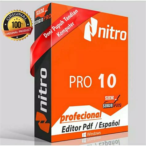 Jual Nitro Pro PDF 10 Original Lifetime Indonesia|Shopee Indonesia