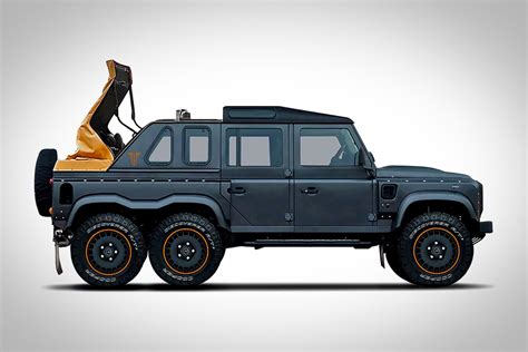 Land Rover Defender 6x6 Convertible By Kahn | Pictures, Specs | Digital ...