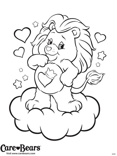 Care Bear Cousins Coloring Pages