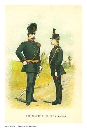 [Dutch Military Uniforms] Koninklijke Militaire Academie (caption title). [ORIGINAL ...