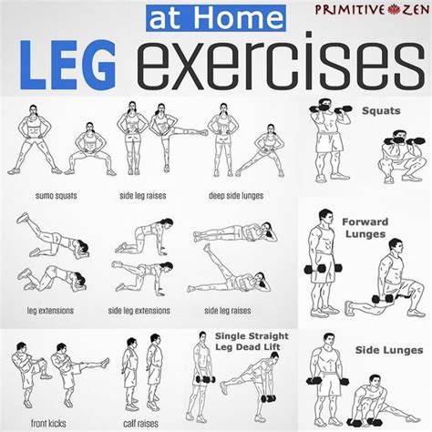 At home leg exercises