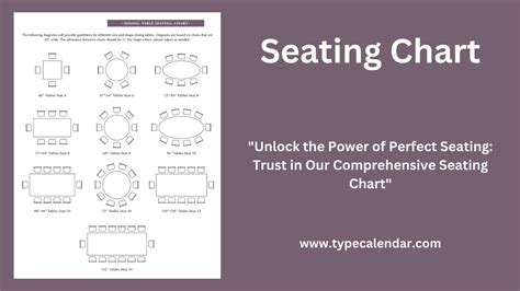 Round Table Seating Chart Template