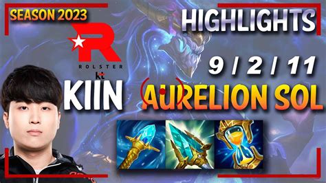 KT Kiin AURELION SOL vs KASSADIN - HIGHLIGHTS - KR Ranked - YouTube