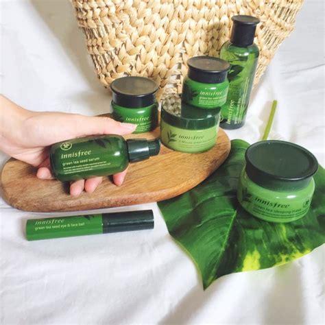 Checkout Innisfree Advanced Green Tea range for people who love natural ...