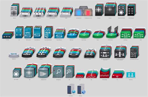 Network Symbols | 3D-Networking