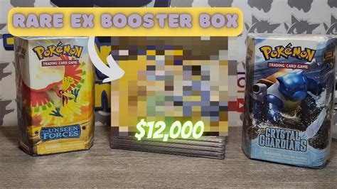 I Bought A Rare Vintage Pokémon Booster Box From the EX Era (2003!!) - YouTube