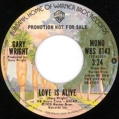 Gary Wright - Love Is Alive (1975, Vinyl) | Discogs