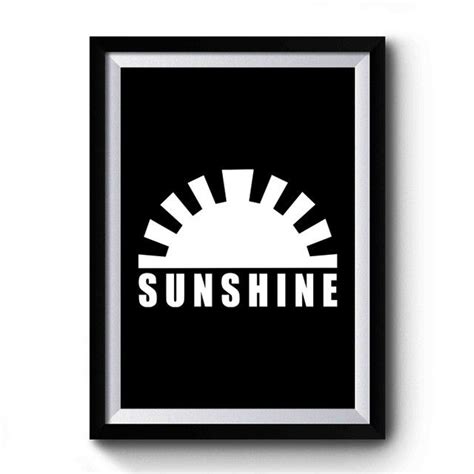 Sunshine Graphic Premium Poster | Poster, Graphic, Sunshine