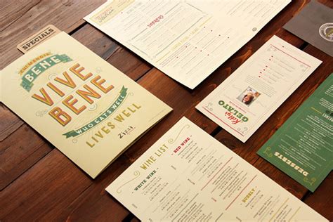 Art of the Menu: Zizzi Cichetti Menu