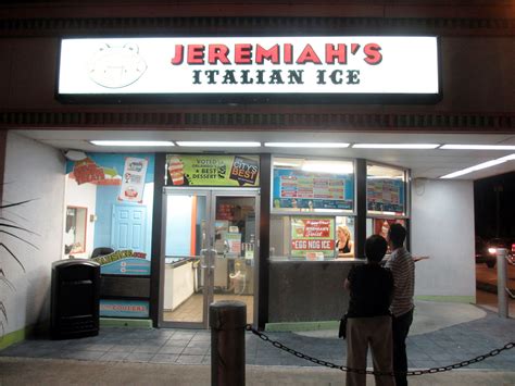 Florida Burger Lover: Jeremiah's Italian Ice