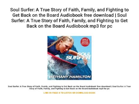 Soul Surfer: A True Story of Faith... Family... and Fighting to Get Back on the Board Audiobook ...