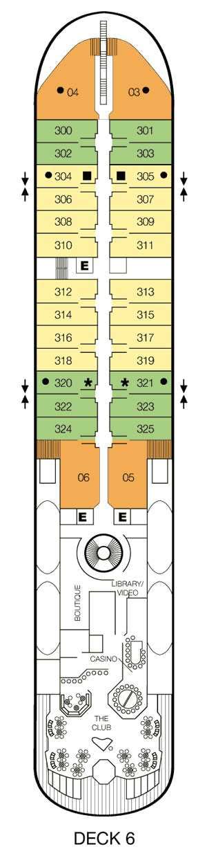 Star Breeze – Deck Plan - Planet Cruise