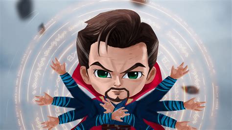 Dr Strange Chibi Wallpaper,HD Superheroes Wallpapers,4k Wallpapers,Images,Backgrounds,Photos and ...