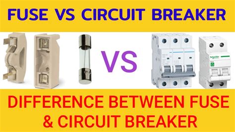 Difference Between Fuse And Circuit Breakers, 45% OFF