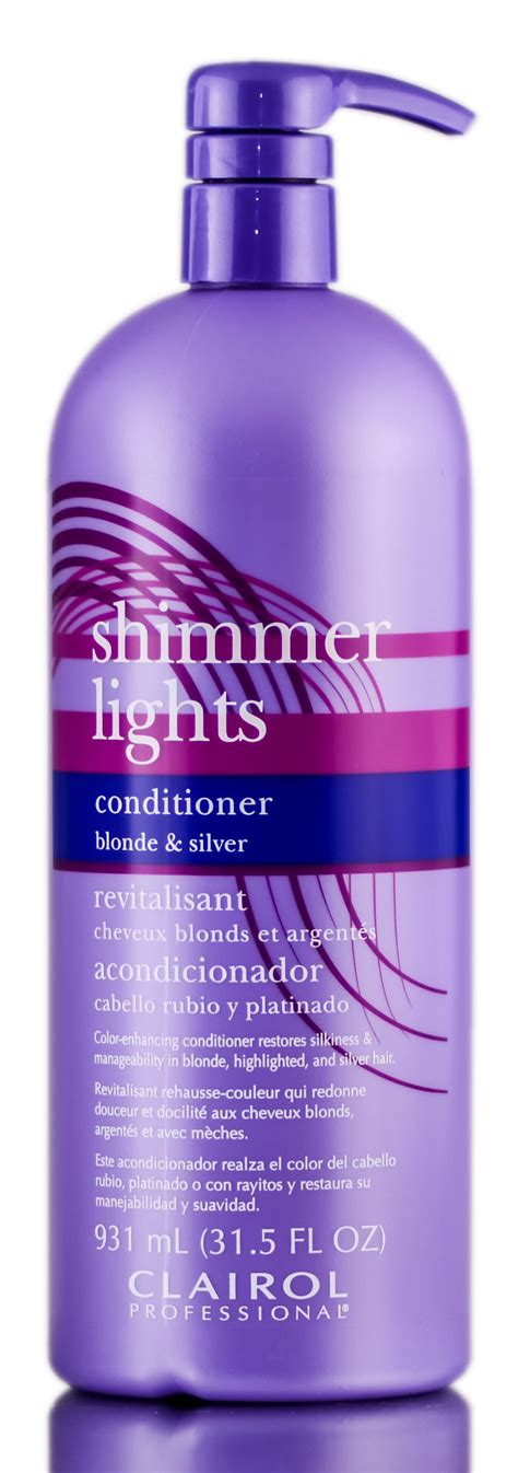 Clairol Shimmer Lights Conditioner - blonde & silver (31.5 oz) - Walmart.com