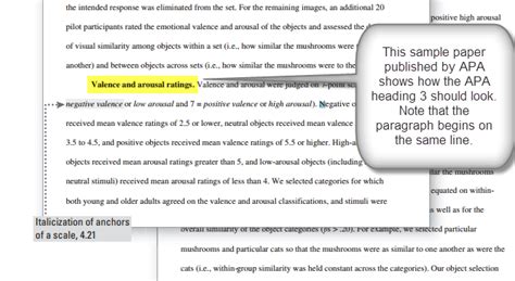 Apa Style Headings And Subheadings Examples - APA: Structure and Formatting of Specific Elements ...