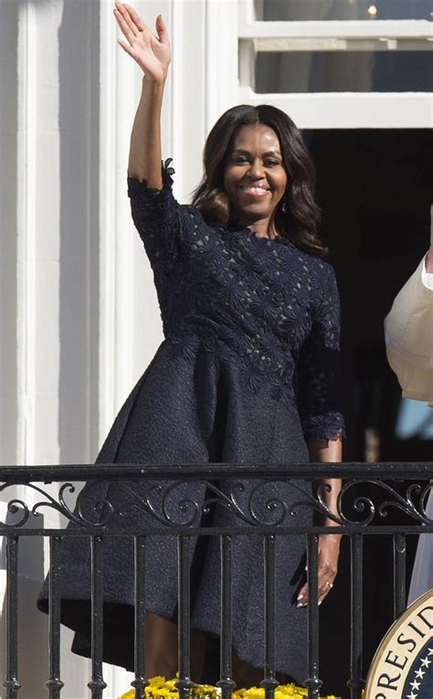 Smile & Wave from Michelle Obama's Best Looks | E! News