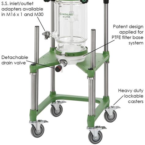 CG-1958-F CG-1959-F 20L JACKETED FILTER - 20L JACKETED FILTER REACTOR ...