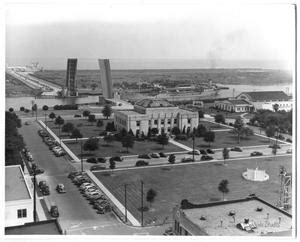 [Photograph of Aerial View of Port Arthur, 1945] - The Portal to Texas History