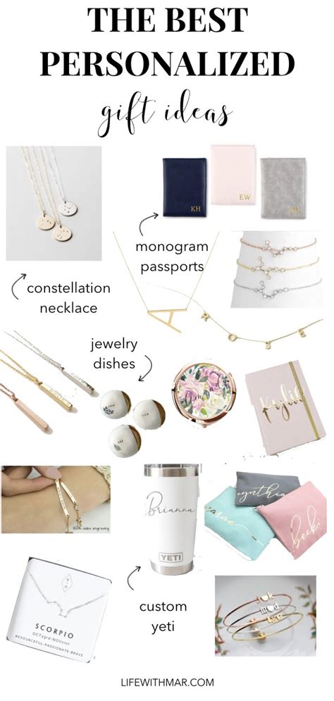 Best Personalized Gift Ideas for Her (Because Everyone Likes to See ...