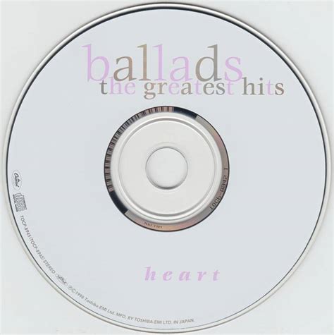 Heart - Ballads: The Greatest Hits (1996) [Capitol TOCP-8945, Japan] / AvaxHome