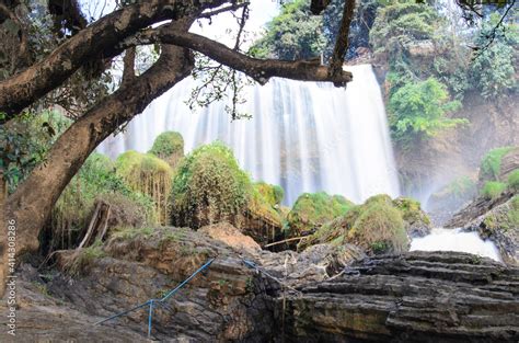 This is a set of pictures of waterfall scenery, taken in Da Lat city ...