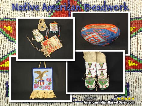 Native American Beadwork - American Indian Basket Sales