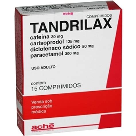 Tandrilax 30mg Com 15 Comprimidos