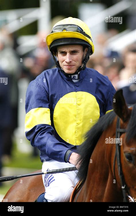 RYAN MOORE JOCKEY JOCKEY YORK RACECOURSE YORK ENGLAND 12 May 2010 Stock ...