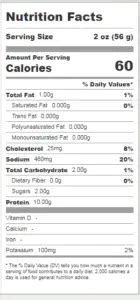 Boar's Head Low Sodium Ham Nutrition Facts - Cully's Kitchen