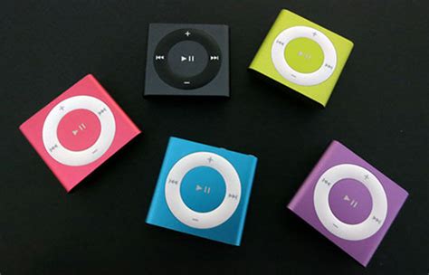 First photos show 2012 iPod shuffle colors, textures