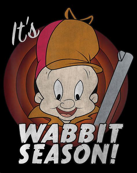 Looney Tunes Elmer Fudd It's Wabbit Season Digital Art by Andy Nguyen